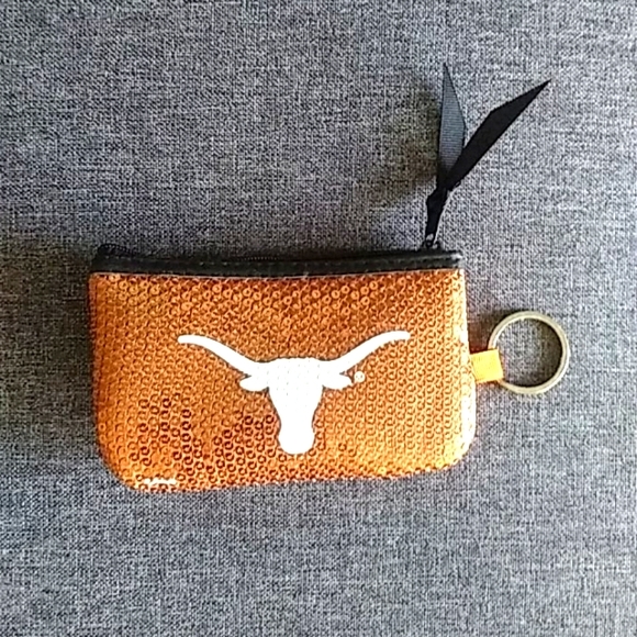 Longhorns Coin Pouch - Picture 1 of 5